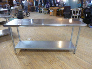 lot 16 image: BK Resources Stainless Steel Table