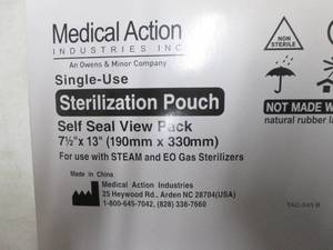200 Sterilization Pouches...