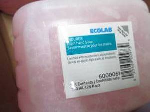 6- 750 ml Ecolab Foam Hand Soap Ref...