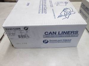 High-Density Can Liners, 10 gal, 8 ...