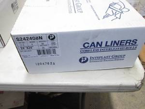 High-Density Can Liners, 10 gal, 8 ...