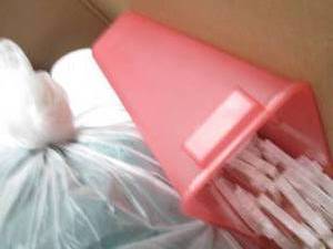 Trash liners, Sharps Containers, Ex...