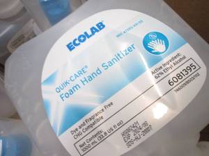 6- 1000 ml Ecolab Foam Hand Sanitiz...