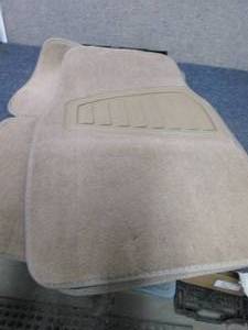 4 pc Tan Automotive Floor Mat Set...