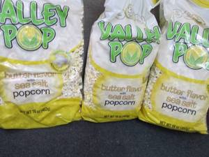 3- 16 oz Bags Valley Pop Sea Salt P...