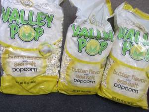 3- 16 oz Bags Valley Pop Sea Salt P...