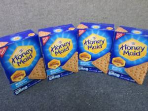 4- 14.4 oz Boxes Honey Maid Graham ...