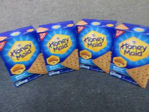 4- 14.4 oz Boxes Honey Maid Graham ...