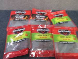 6 Assorted Jack Links Beef Jerky...