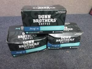 3- 12 pks Dunn Brothers Coffee Deca...