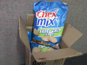 8- 3.75 oz Bags ChexMix...