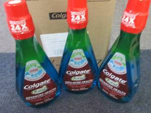 3- 27 oz Bottles Colgate Total Adva...