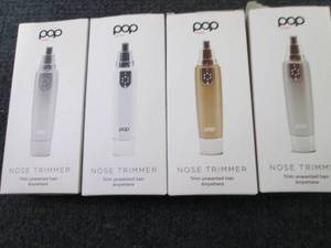 4 Pop Sonic Nose & Ear Hair Trimmer...