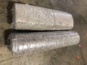 lot 5 image: RUGPADUSA Essentials 8 ft. x 10 ft. Hard Surface 100% Felt 12 in. Thickness Rug Pad customer return see pictures