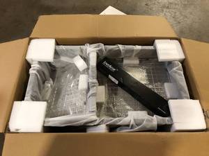 lot 17 image: Gunmetal Black 16-Gauge Stainless Steel 33 in. Double Bowl 6040 Round Angle Undermount Kitchen Sink