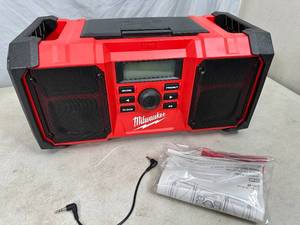 lot 3 image: Brand New Milwaukee M18 18-Volt Lithium-Ion Cordless Jobsite Radio