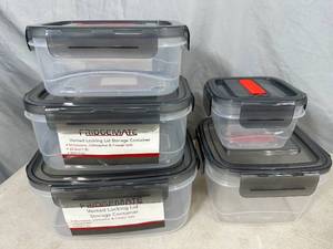 lot 56 image: 5 New Fridgemate Vented Food Storage Container