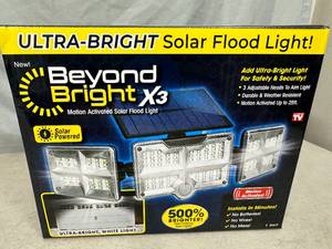 lot 57 image: New Beyond Bright X3 Solar Motion Floodlight