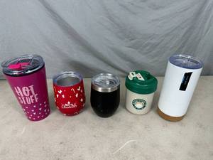 lot 85 image: 5 New Assorted Tumblers - Scuffed