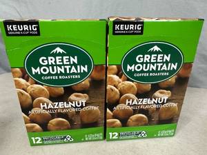 lot 167 image: 24 Keurig Green Mountain Coffee K-Cups - Hazelnut
