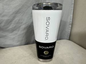 lot 179 image: New Sovaro 20 oz Stainless Steel Insulated Tumbler with Lid