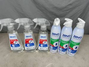 lot 197 image: 6 New Zevo Insecticides Ant Spray, Fly Spray, Etc