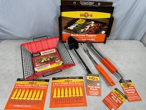 lot 239 image: New BBQ Cooking Accessories