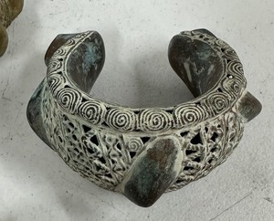 Great lot of Vintage African Currency Bracelets