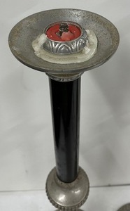 TALL Vintage Mid Century Funeral Parlor Candlesticks&nbsp