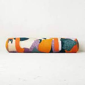 lot 13 image: Oversized Bolster Jungalow Geo Print Decorative Throw Pillow - Opalhouse designed with Jungalow