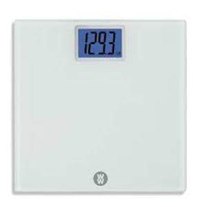 lot 46 image: Super Large LCD Display with Backlight White - Weight Watchers