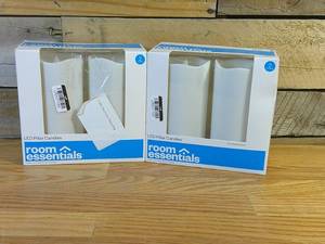 lot 86 image: TWO (2) Sets 3 x 6 LED Candles - Room Essentials (Four (4) LED candles total)