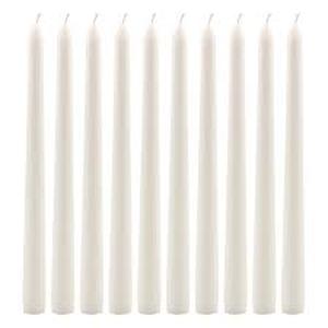 lot 92 image: THREE (3) 10-pk 10 Taper Candle White - Stonebriar Collection