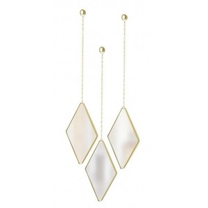 lot 94 image: Set Of 3 Dima Diamond Mirror