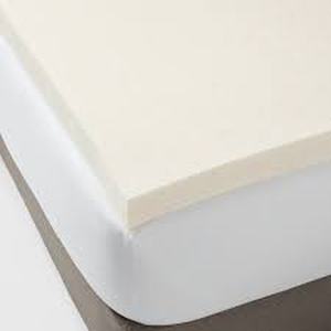 lot 115 image: 3 Performance Memory Foam Mattress Topper - Threshold - FULL SIZE
