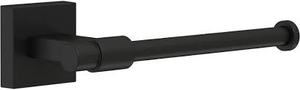 lot 23 image: Franklin Brass Maxted Single Arm Toilet Paper Holder in Matte Black