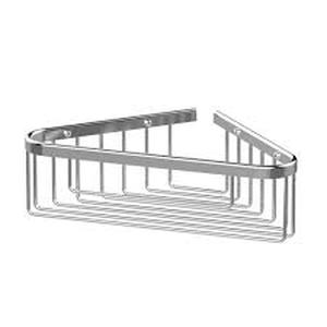 lot 49 image: Better Living Bath Boutique Corner Shower Basket in Chrome