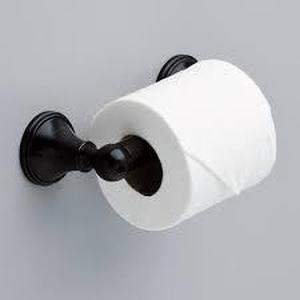 lot 75 image: Delta Crestfield Toilet Paper Holder in Venetian Bronze
