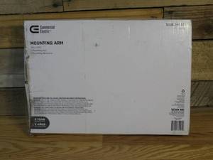 lot 95 image: Commercial Electric Steel Mounting Arm for AreaFlood Lights