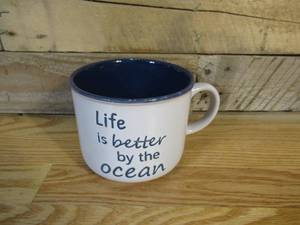 lot 111 image: Lot of SEVEN 20 oz Ceramic Mugs