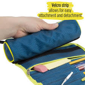 lot 115 image: Set of 4 Five Star 2-In-1 Rollup Pencil Pouches