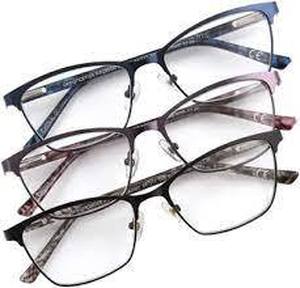 lot 119 image: Design Optics by Foster Grant Addie Square Cat Eye Reading Glasses, 3-Pack 1.75
