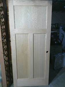 lot 179 image: 80 x 35 34 Solid Oak Door