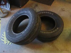 lot 221 image: (EW4) Pair Firestone Destination LE...