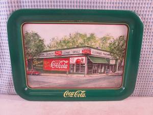 lot 247 image: (EC1) Coca-Cola Metal Serving Tray ...