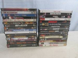 lot 276 image: (CSB) 32 Assorted DVD Movies...