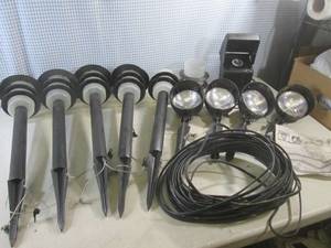 lot 291 image: (EW6) Landscape Lights and Timer wi...