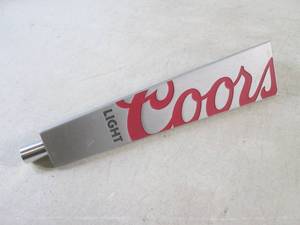 lot 50 image: (EW3) Coors Light Beer Tap Handle -...