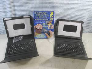 lot 103 image: (CS) 2 New Tablet Cases with Keyboa...