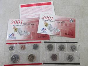 lot 119 image: (CNTR) 2001 United States Mint Unci...